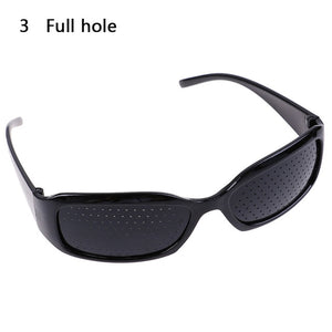 3Styles Eyesight Improve Unisex Vision Care Pin Hole Eyeglasses Glasses Eye Exercise Plastic Natural Healing Cheap