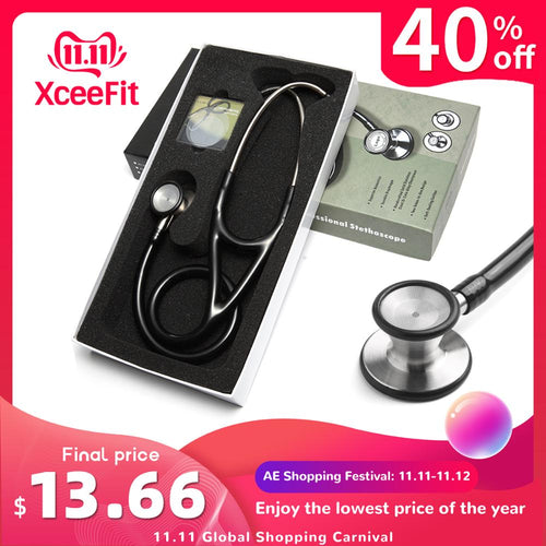 Professional Dual Head Stethoscope Cardiology Stethoscope Doctor Medical Stethoscope Doctor Medical Equipment Devices Nurse